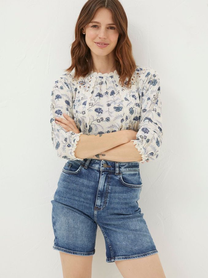 Fatface denim shorts clearance