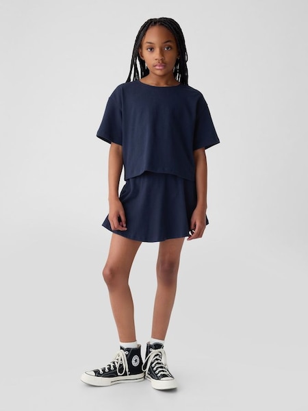 Blue Skort Print Outfit Set (4-13yrs) (N78592) | £25