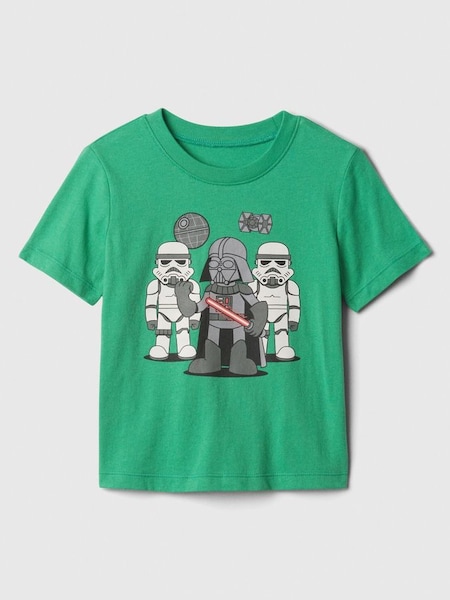 Green Star Wars Graphic Short Sleeve T-Shirt (N96431) | £10