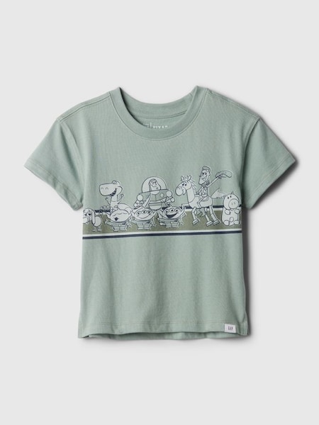 Green Disney Toy Story Graphic Short Sleeve Crew Neck T-Shirt (6mths-5yrs) (N96441) | £10