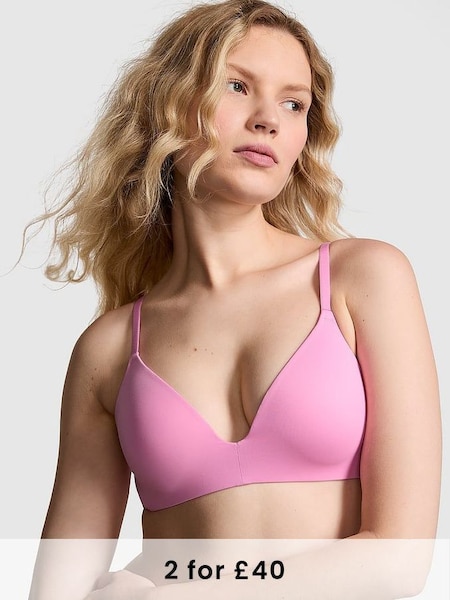 Moonstone Pink Non Wired Push Up Bra (N97400) | £29