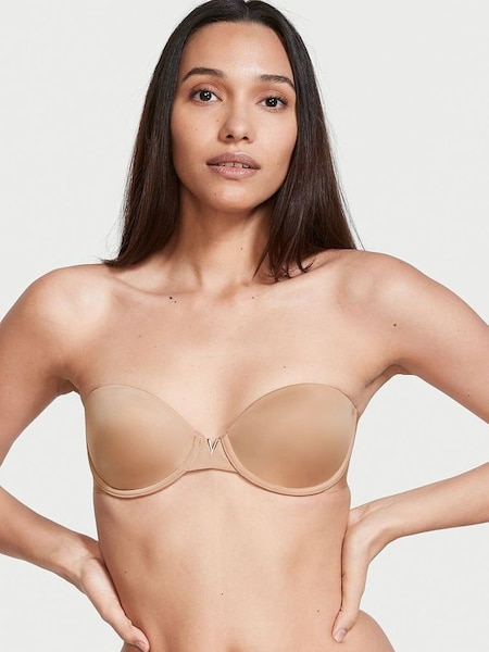 Sweet Nougat Nude Smooth Lightly Lined Multiway Strapless Bra (P22913) | £45