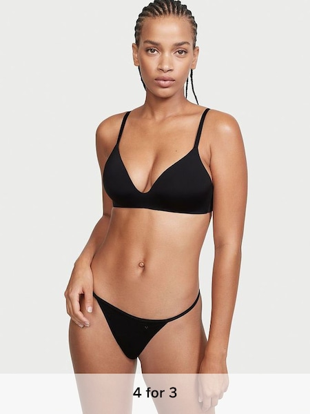 Black Smooth Bikini Knickers (P25129) | £9