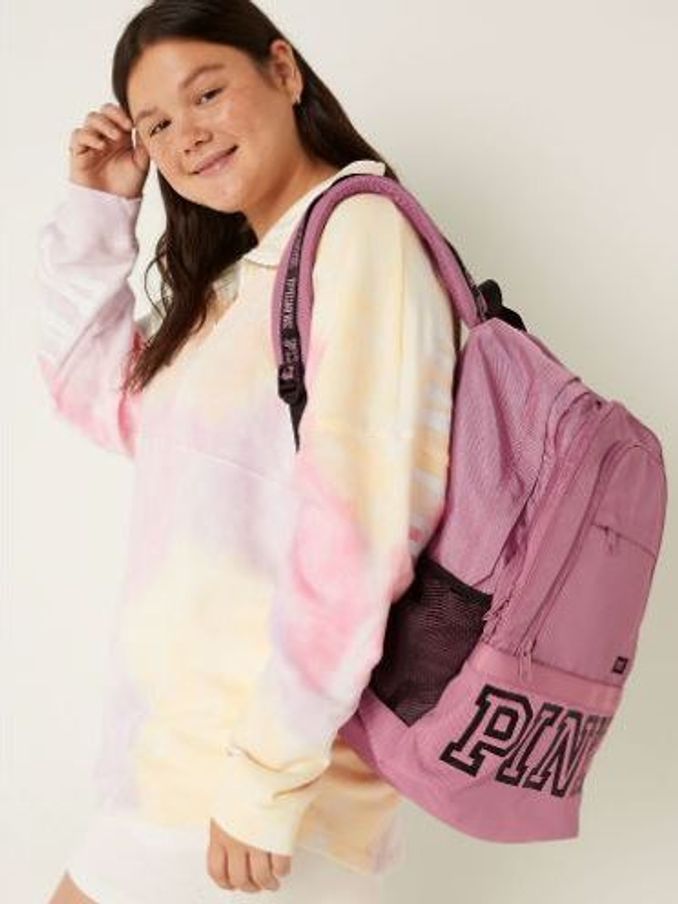 Victoria secret store pink college backpacks