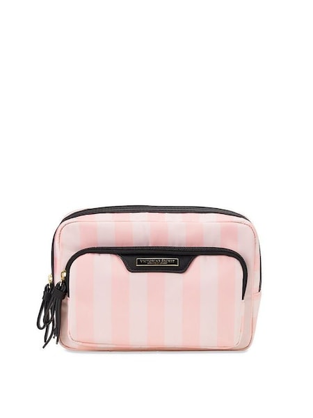 Pink Iconic Stripe Cosmetic Bag (P39913) | £20