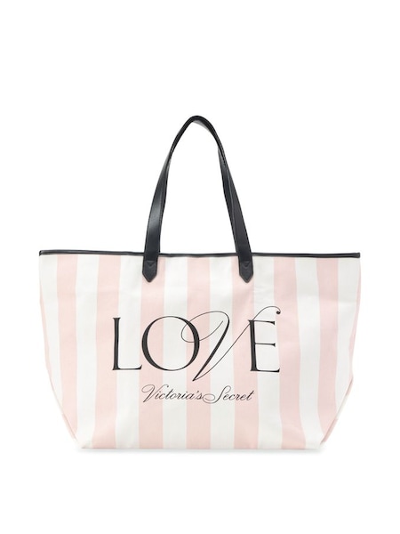 Iconic Stripe Pink Love Iconic Stripe Tote Bag (P39920) | £39