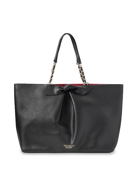 Black Bow Tote Bag (P50143) | £49