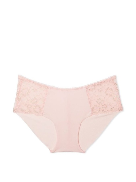 Purest Pink Gold Posey Lace Hipster Knickers (P57376) | £6