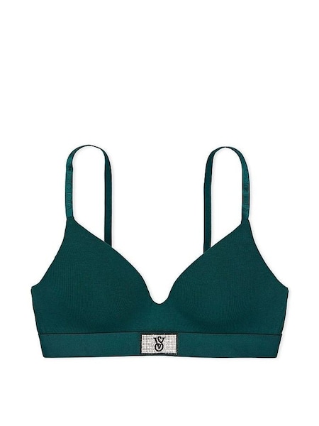 Black Ivy Green Non Wired Lightly Lined T-Shirt Bra (P57913) | £35