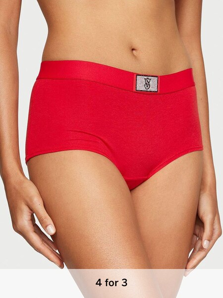 Lipstick Red Short Knickers (P59148) | £9