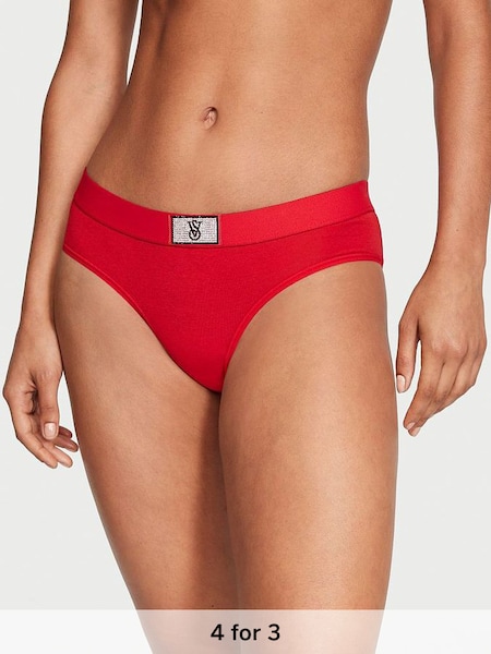 Lipstick Red Hipster Knickers (P60871) | £9