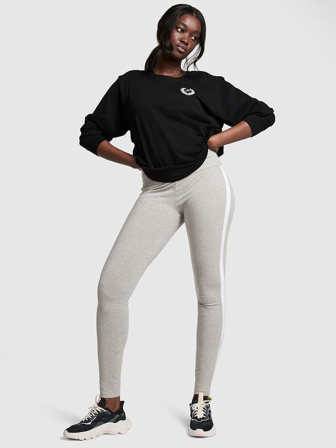 Grey Leggings for Women Victoria s Secret PINK
