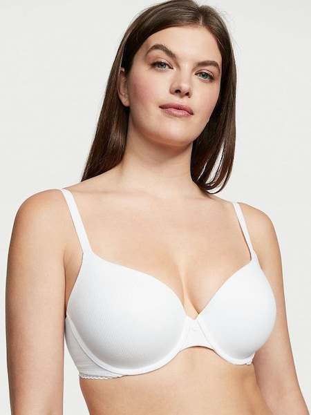 White Smooth Lightly Lined T-Shirt Bra (P68453) | £35