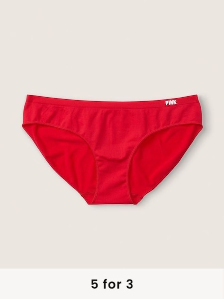 Pepper Red Bikini Seamless Knickers (P74626) | £9