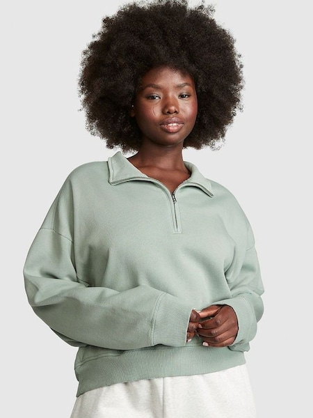 Iceberg Green Fleece Sweatshirt (P75094) | £50