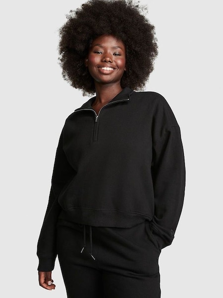Pure Black Fleece Sweatshirt (P75097) | £50