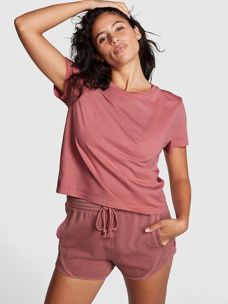 Soft Begonia Pink Short Sleeve Dreamer T-Shirt (P75105) | £20