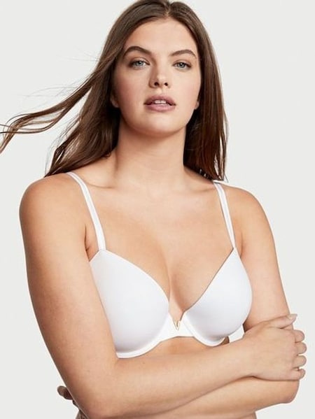 White Smooth Lightly Lined Demi Bra (P75774) | £45