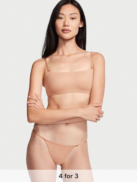 Sweet Nougat Nude Smooth Thong Knickers (P75817) | £14