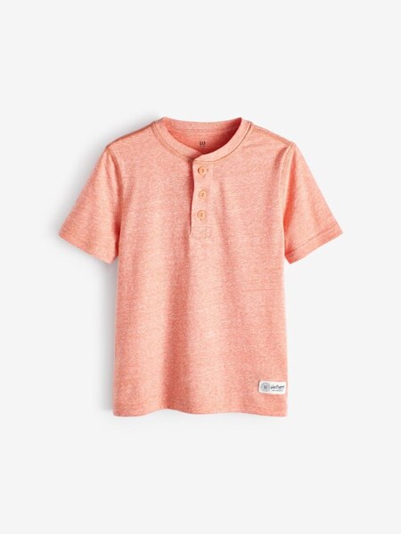 Pink Soft Polo Button Short Sleeve T-Shirt (P77670) | £12
