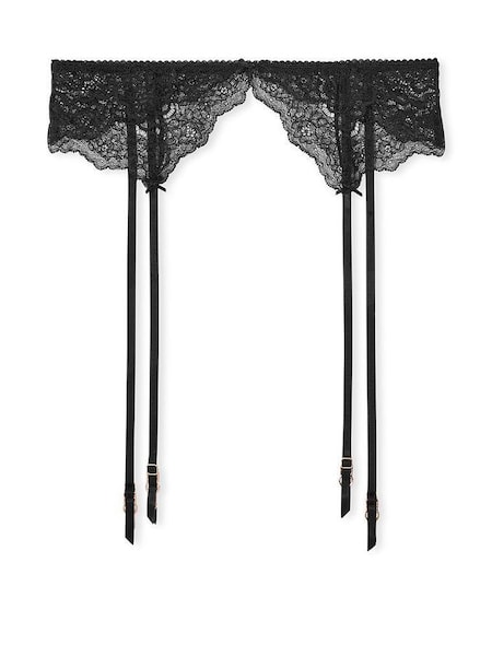 Black Lace Suspenders (P81120) | £35