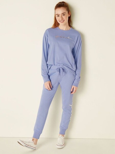 Dusty Blue Everyday Lounge Jogger (P82701) | £10