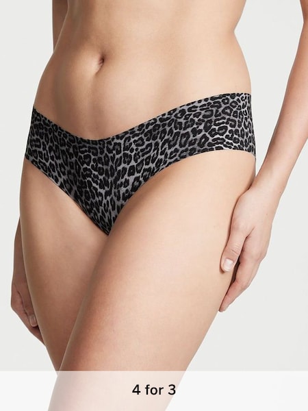 Black Basic Instincts Animal Smooth No Show Cheeky Knickers (P82936) | £9