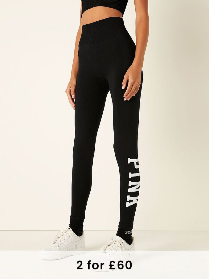 Black victoria top secret leggings