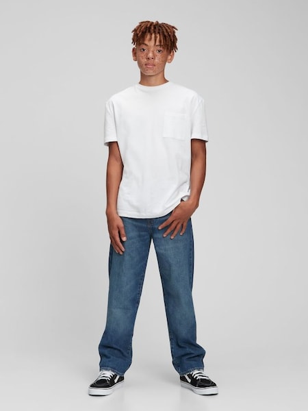 Mid Wash Blue Teen Original Fit Jeans (P92740) | £40
