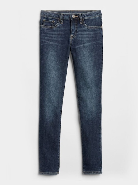 Dark Wash Blue Super Skinny Fit Jeans (4-16yrs) (P93117) | £25