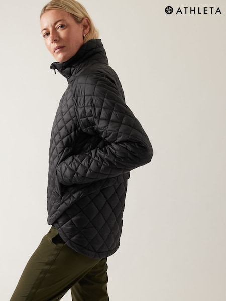 Athleta Black Whisper Featherless Jacket (P94312) | £175