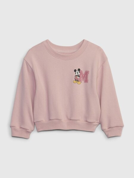 Pink Disney Pullover Long Sleeve Crew Neck Sweatshirt (P96029) | £20