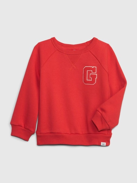 Red Logo Fleece Sweatshirt (P96068) | £15
