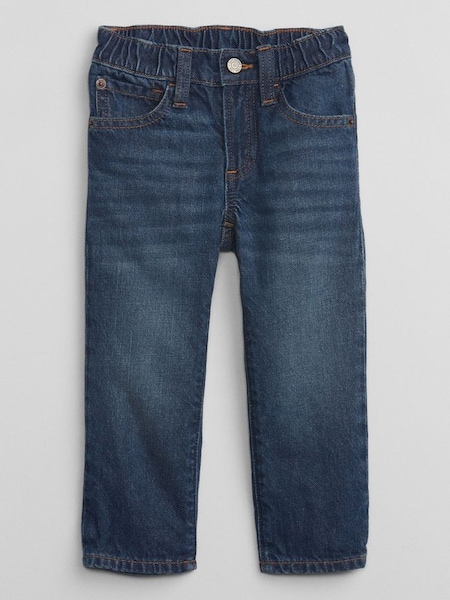 Dark Wash Blue 90s Original Straight Washwell Jeans (12mths-5yrs) (P96076) | £25