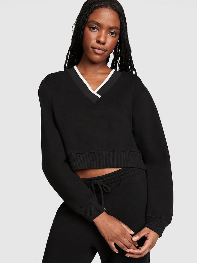 Women s Black Sweatshirts Victoria s Secret UK