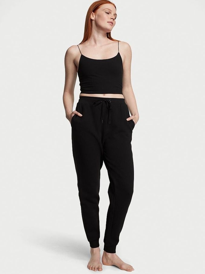 Victoria secret black joggers discount