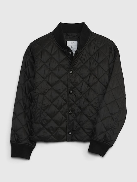Black Lightweight Quilted Puffer Jacket (P99226) | £35