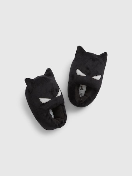 Black DC Cozy Batman Slippers (Q10600) | £25