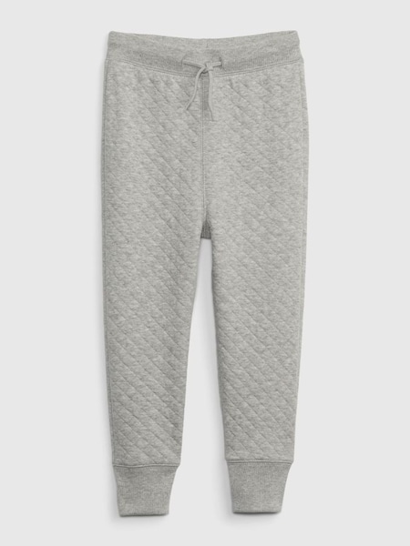 Grey Quilted Pull-On Joggers (Q11316) | £15