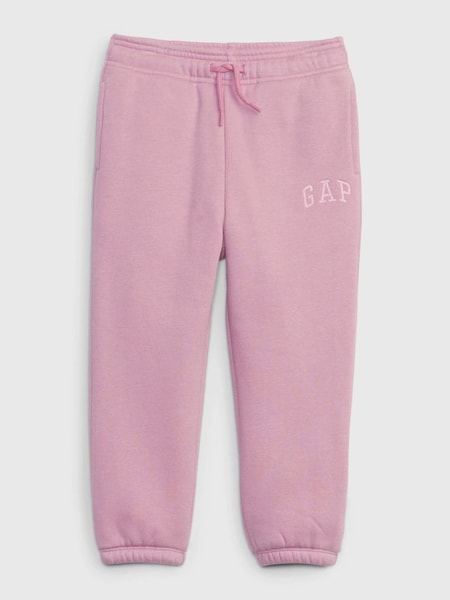 Pink Print Logo SherpaLined Joggers (Q11771) | £10