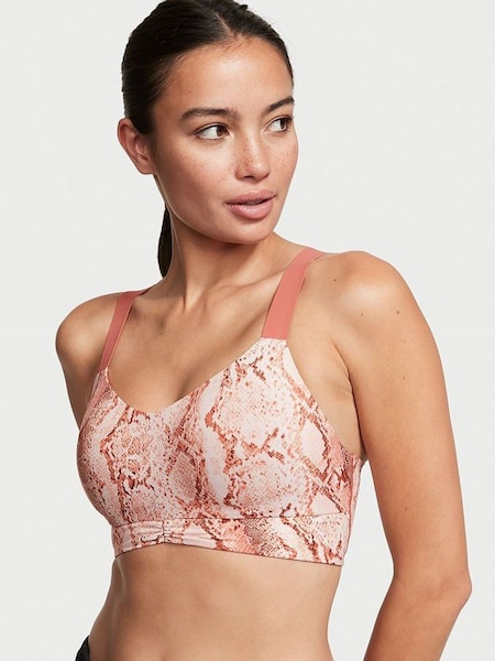 Ombre Snake Pink Smooth Non Wired Sports Bra (Q15114) | £20