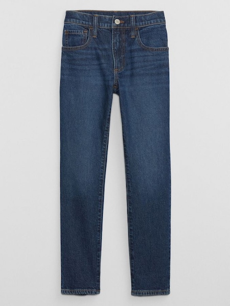 Mid Wash Blue Slim Taper Leg Washwell Jeans (5-14yrs) (Q15197) | £30