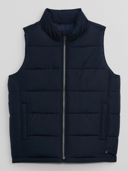 Navy Cold Control Puffer Sleeveless Gilet (Q15301) | £30