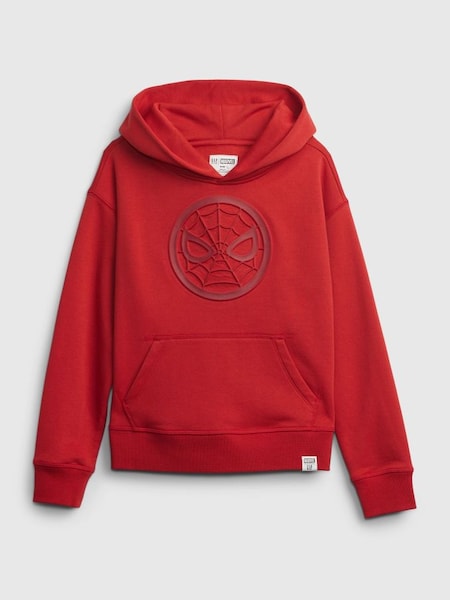 Red Marvel Graphic Hoodie (4-13yrs) (Q16570) | £35