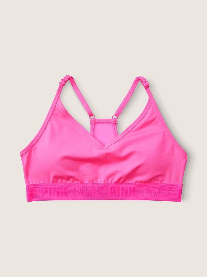 Buy Sports Bra Pink Wear Everywhere Bras Victoriassecretpink Online Victoria s Secret UK
