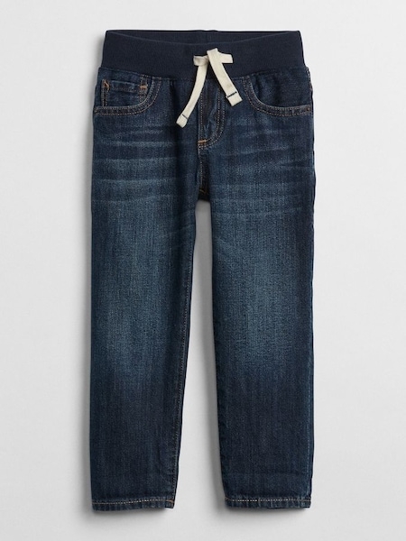 Blue Pull-On Slim Jeans (Q21619) | £20