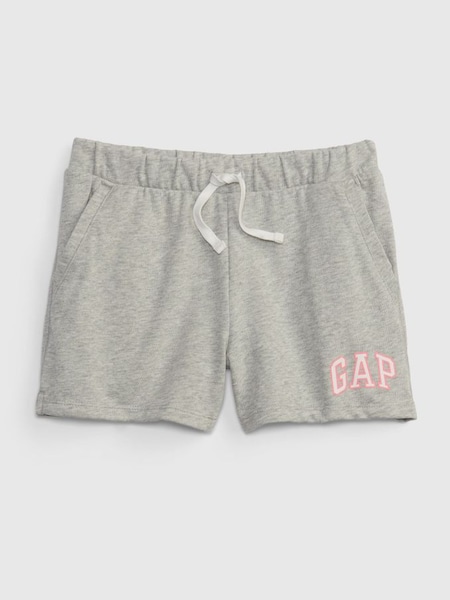 Grey Pull On Logo Shorts (Q21695) | £15