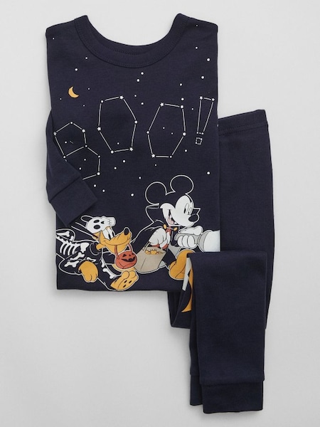 Navy Disney Halloween Organic Cotton Pyjama Set (Q22927) | £20