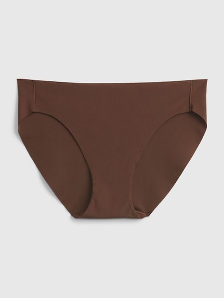 Brown No-Show Seamless Knickers (Q23126) | £5