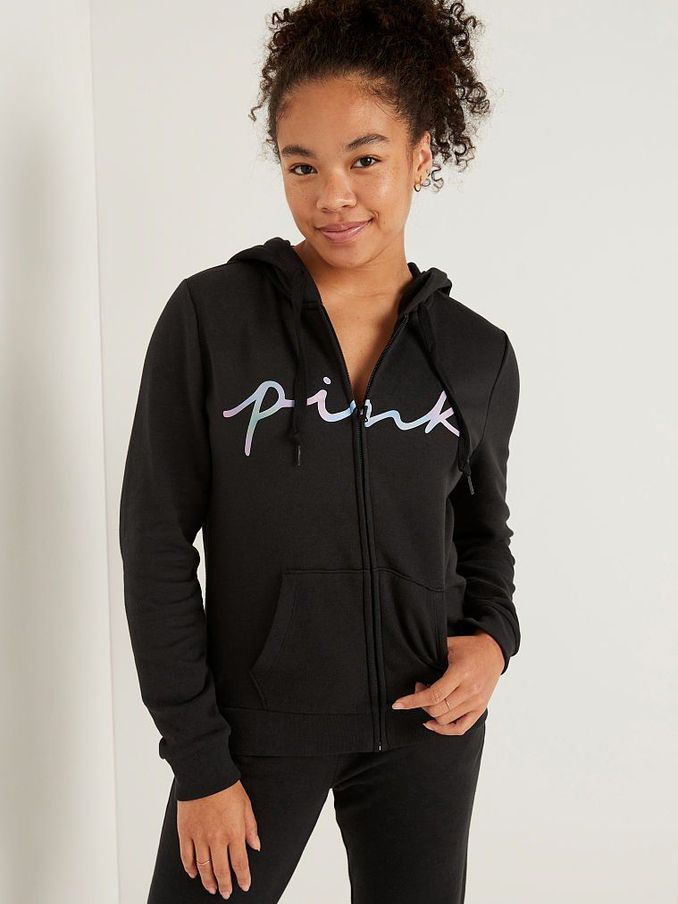 Victoria secret top pink hoodie sale